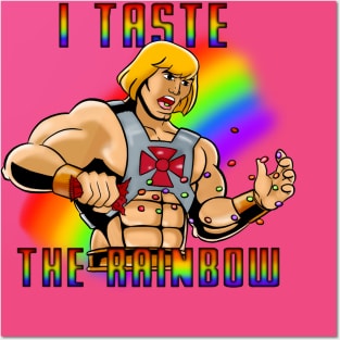 I Taste The Rainbow Posters and Art